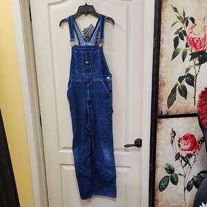 KEY BLUE DENIM KIDS' OVERALLS
